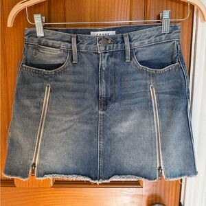 Frame Denim Le High denim skirt